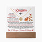 Gift For Daughter - For This Christmas My Precious Daughter I Wish - Keepsake Acrylic Bundle - The Shoppers Outlet