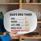 Gift For Dad - Dad's BBQ Timer Warning Notice - Grilling Platter - The Shoppers Outlet