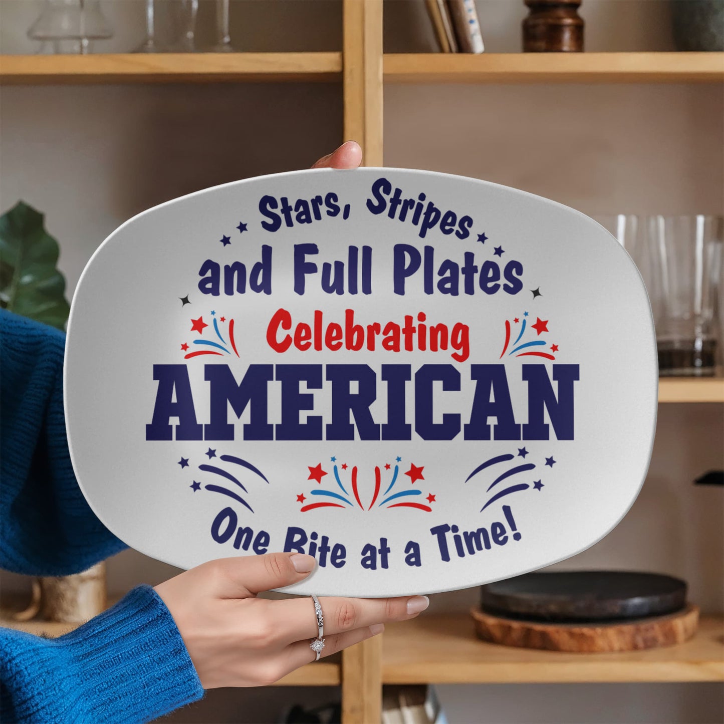 Patriots Platter - Celebrating American - Grilling Platter