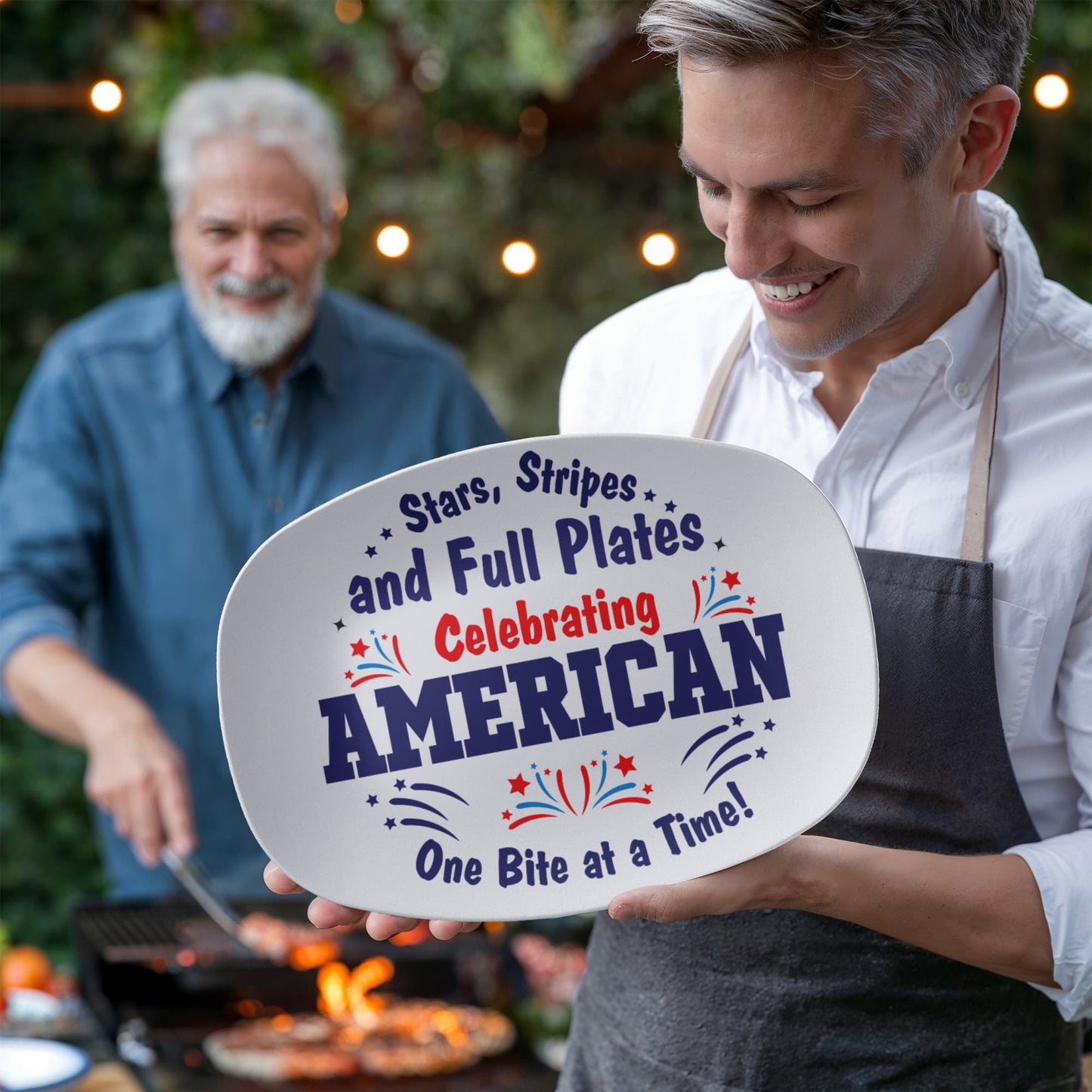 Patriots Platter - Celebrating American - Grilling Platter