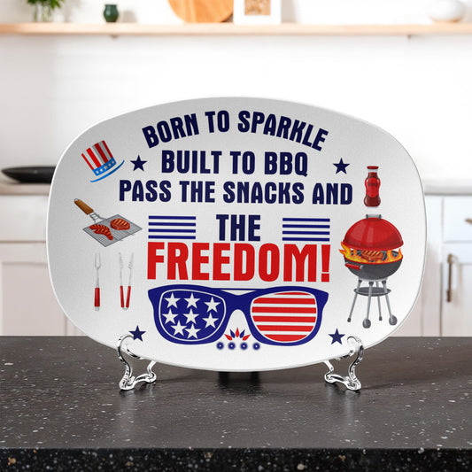 Patriots Platter - Born To Sparkle - Built To BBQ - Grilling Platter