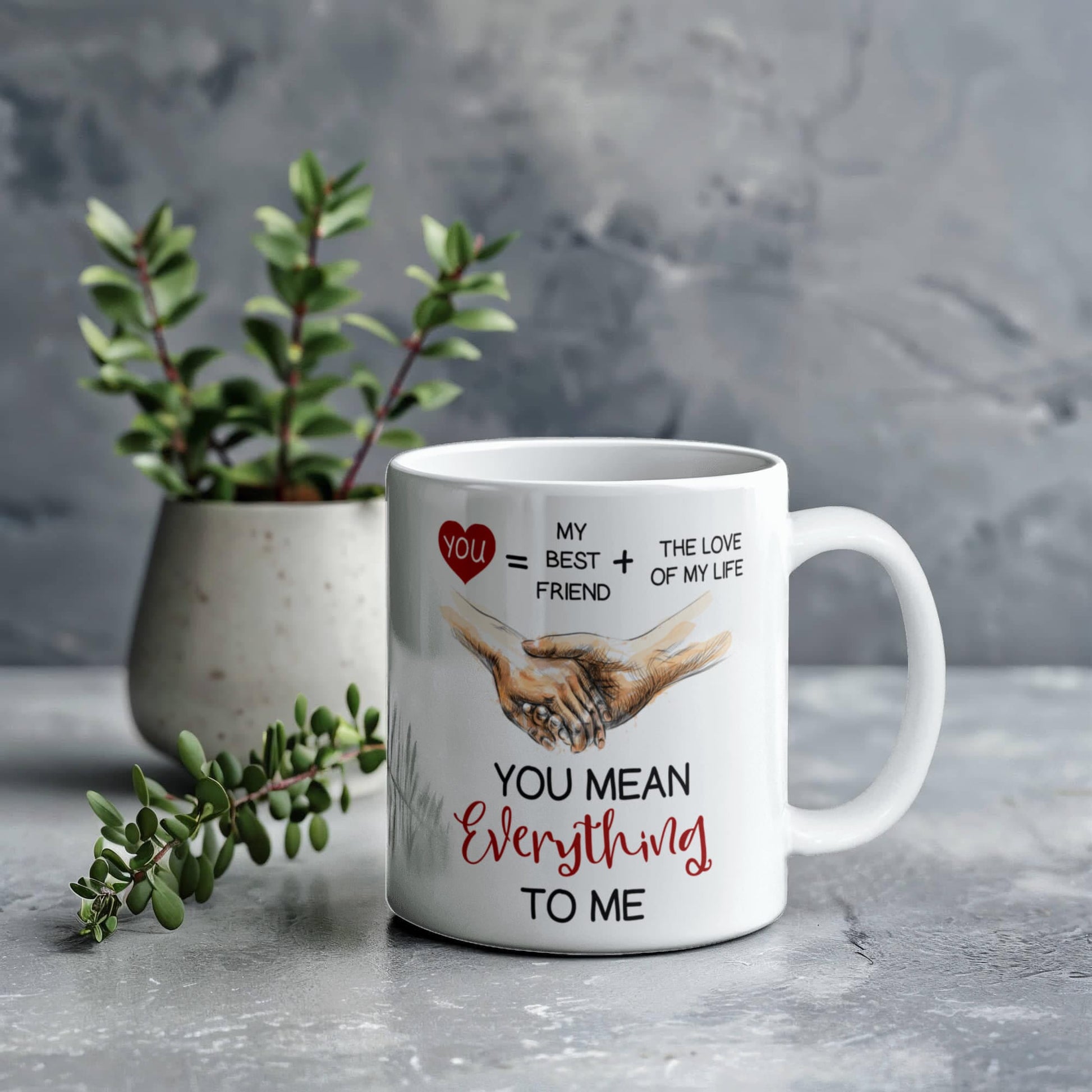 Emotional - You Mean Everything To Me - Ceramic Mug - The Shoppers Outlet