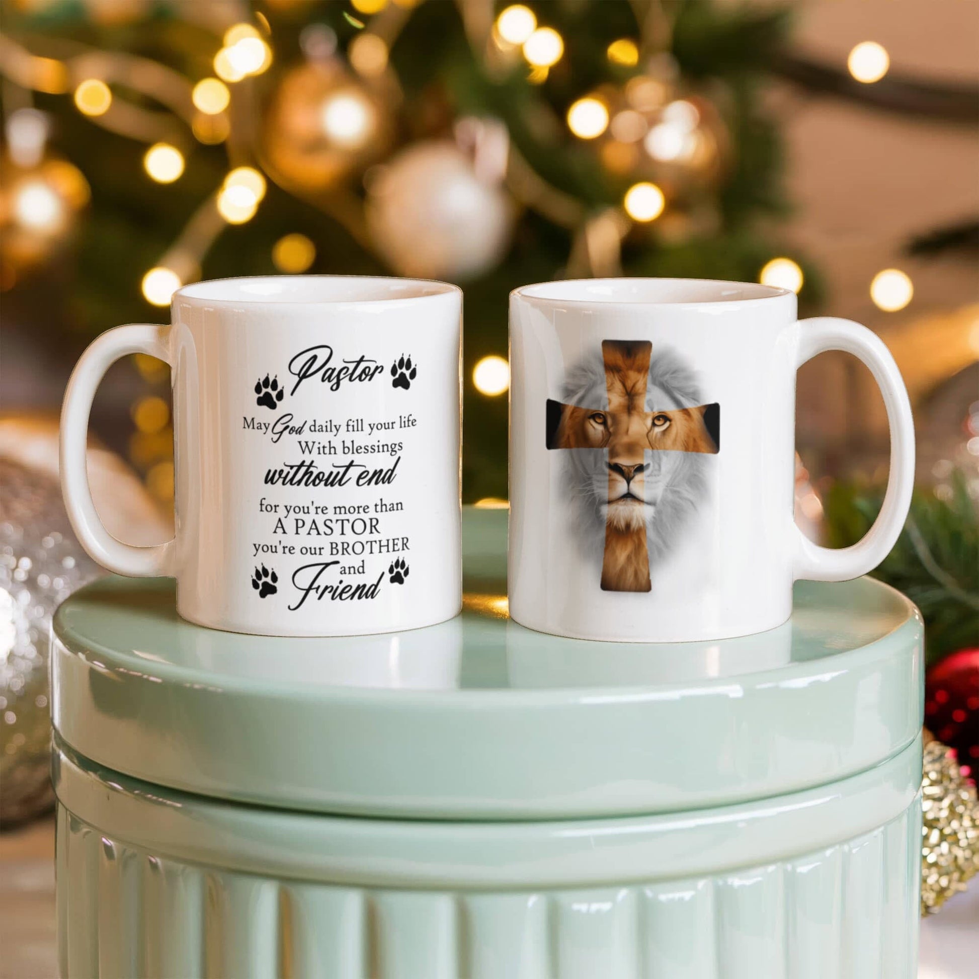 Inspirational - Pastor - May God Daily Fill Your Life With Blessings - Ceramic Mug - The Shoppers Outlet