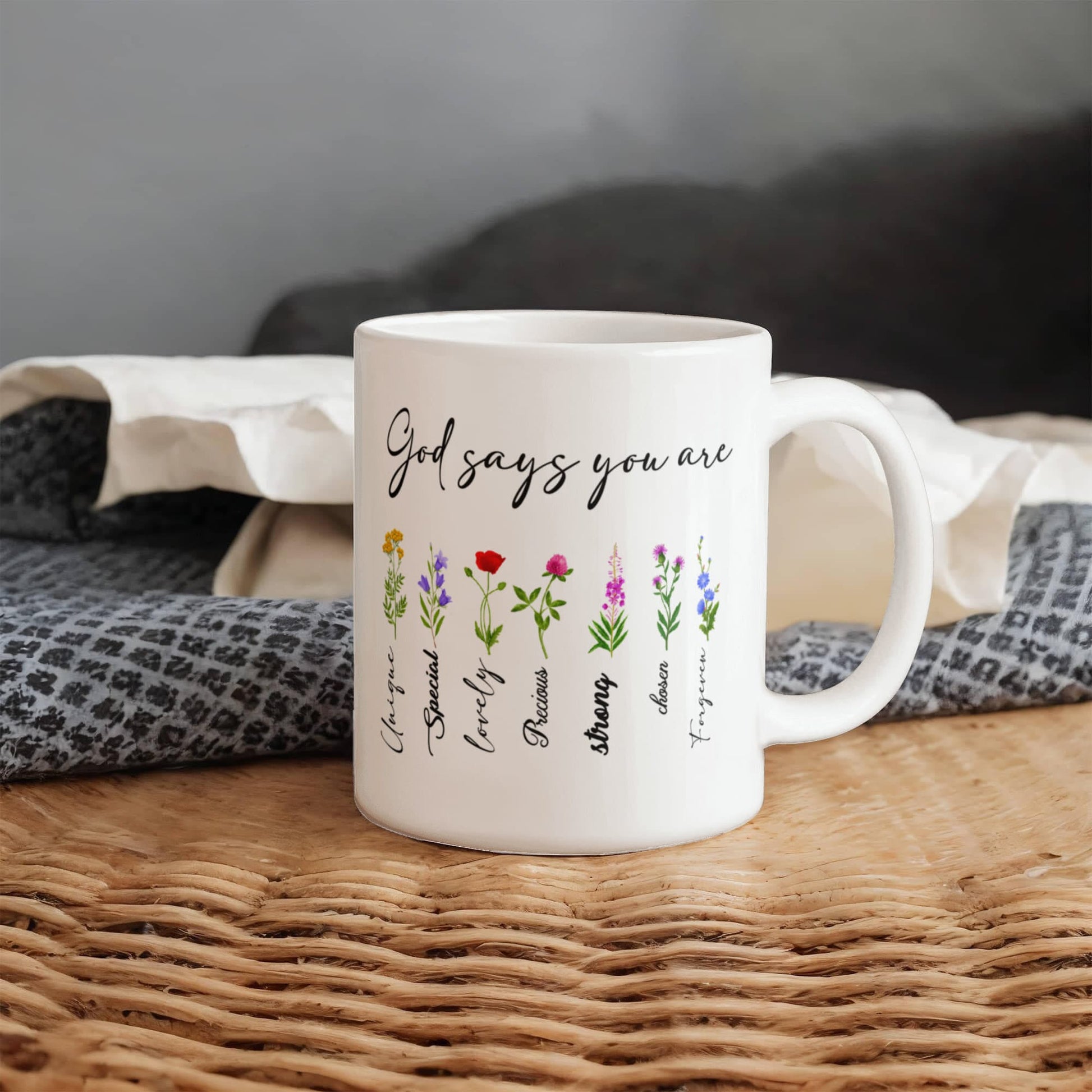 Inspirational - God Says You Are - Ceramic Mug - The Shoppers Outlet