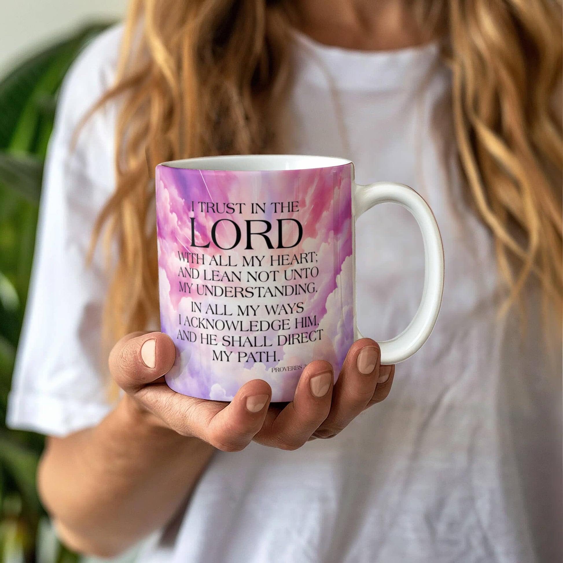Faith - I Trust In The Lord - Proverbs 3:5-6 - Ceramic Mug - The Shoppers Outlet