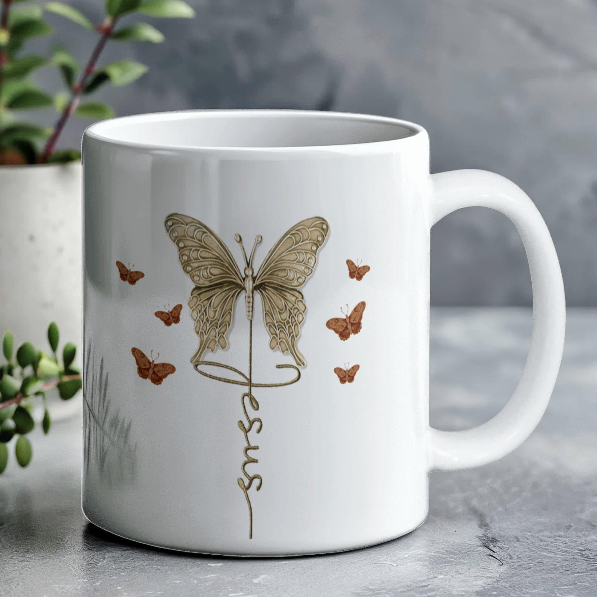 Faith - I Can Do All Things Through Christ - Philippians 4:13 - Ceramic Mug - The Shoppers Outlet