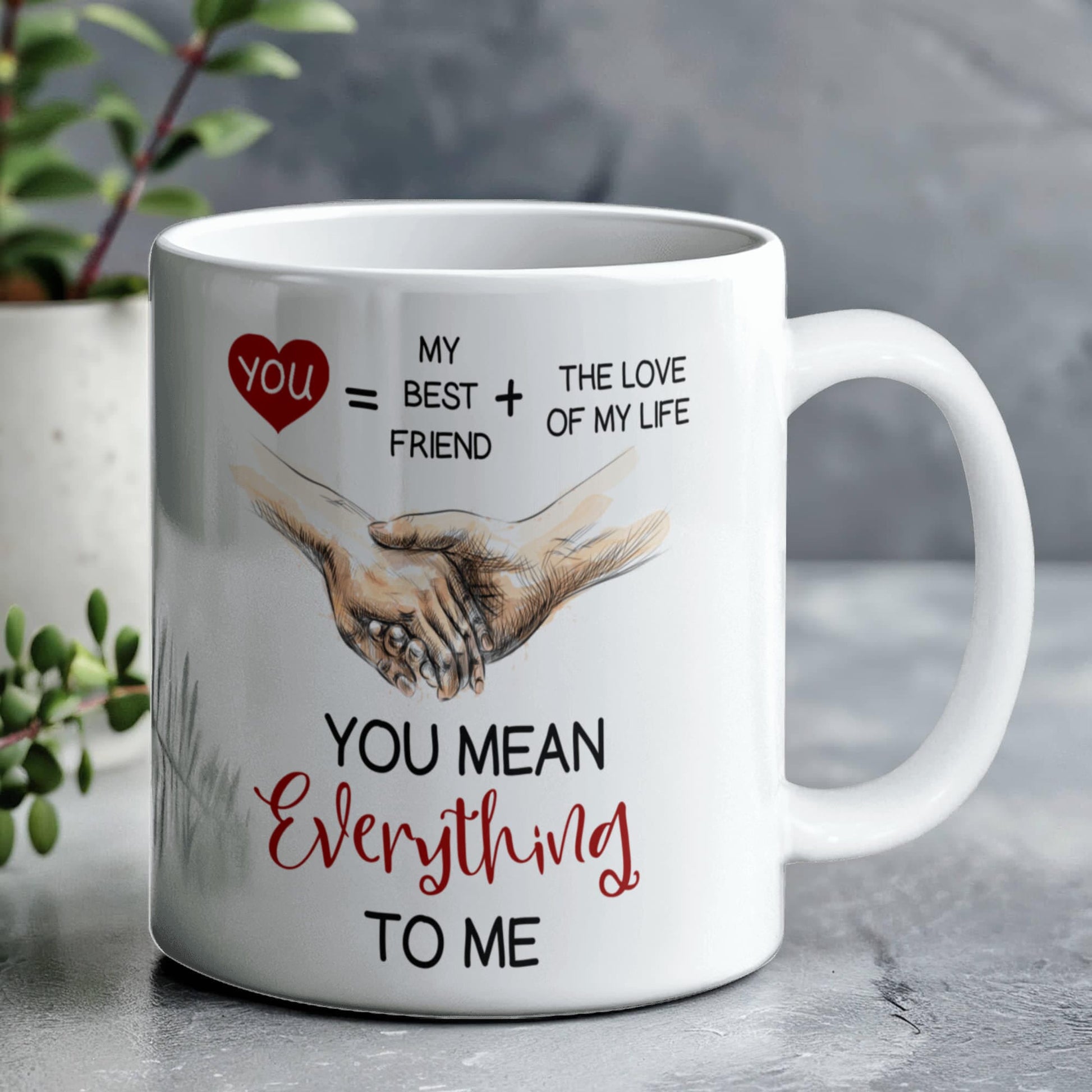 Emotional - You Mean Everything To Me - Ceramic Mug - The Shoppers Outlet