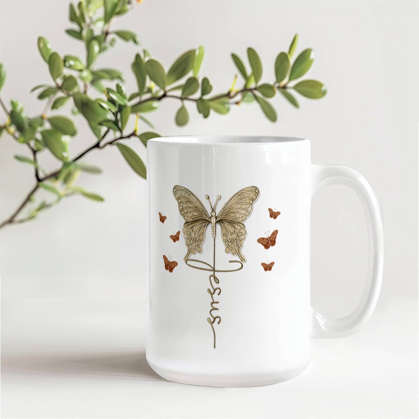 Faith - I Can Do All Things Through Christ - Philippians 4:13 - Ceramic Mug - The Shoppers Outlet