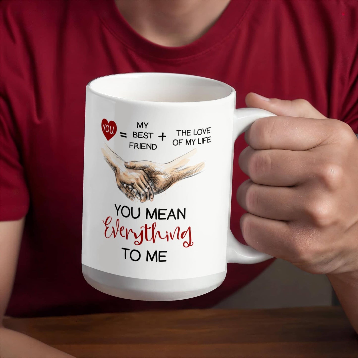 Emotional - You Mean Everything To Me - Ceramic Mug - The Shoppers Outlet