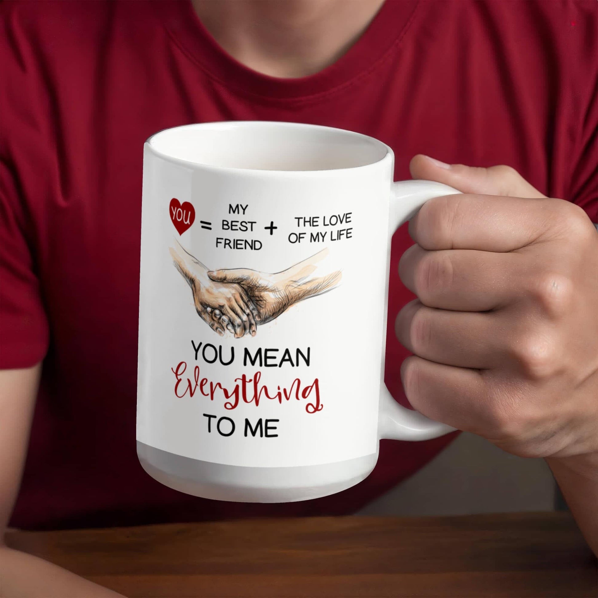Emotional - You Mean Everything To Me - Ceramic Mug - The Shoppers Outlet