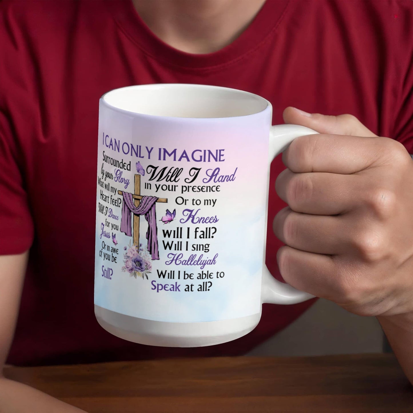 Inspirational - I Can Only Imagine - Ceramic Mug - The Shoppers Outlet