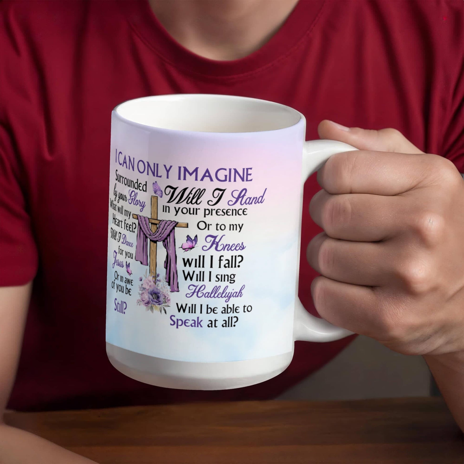 Inspirational - I Can Only Imagine - Ceramic Mug - The Shoppers Outlet