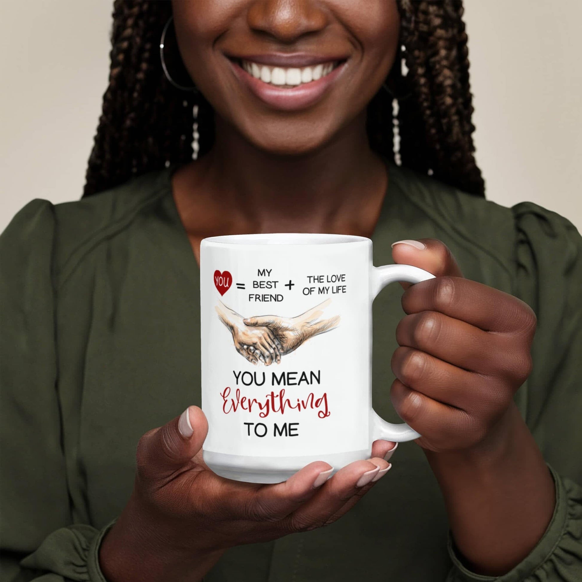 Emotional - You Mean Everything To Me - Ceramic Mug - The Shoppers Outlet