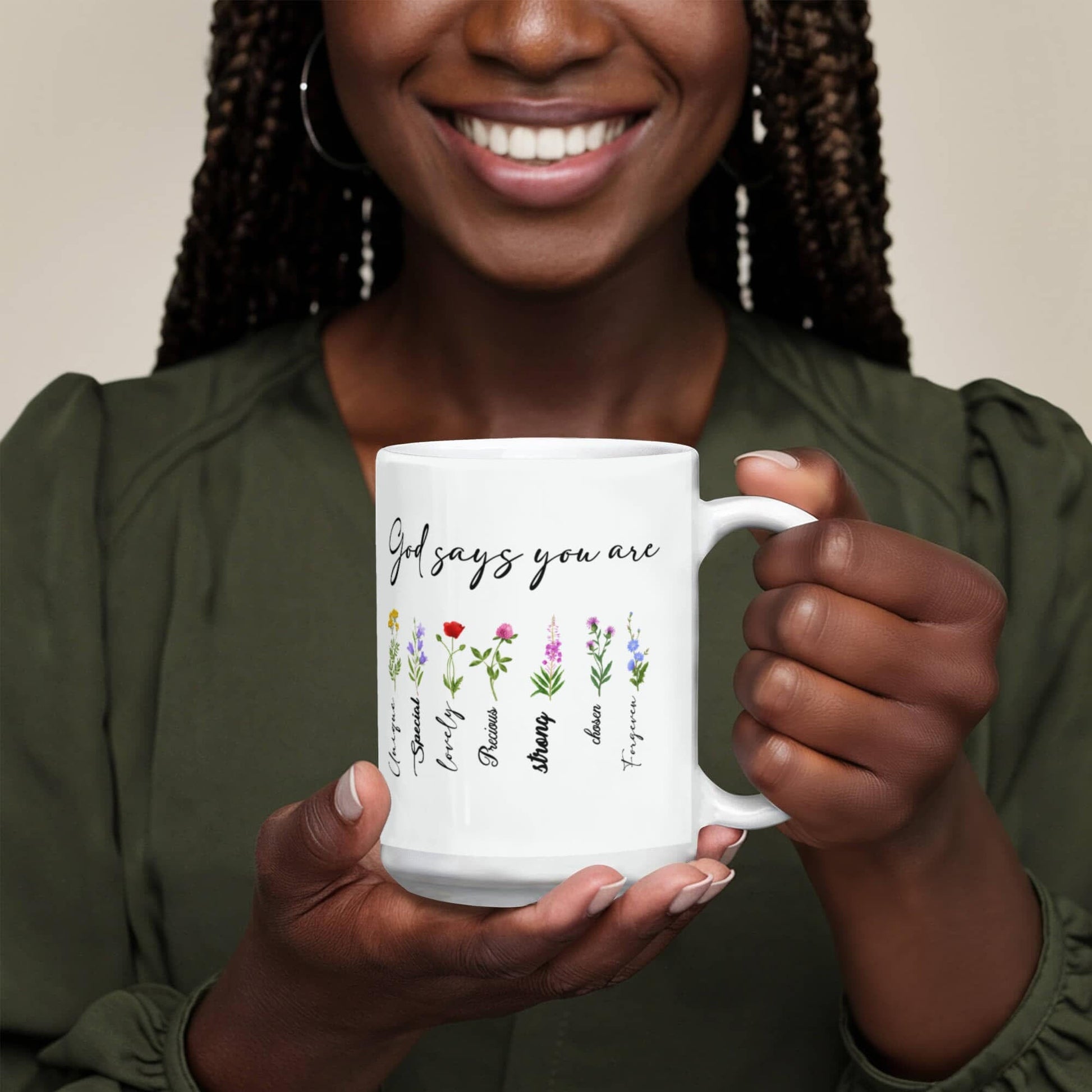 Inspirational - God Says You Are - Ceramic Mug - The Shoppers Outlet