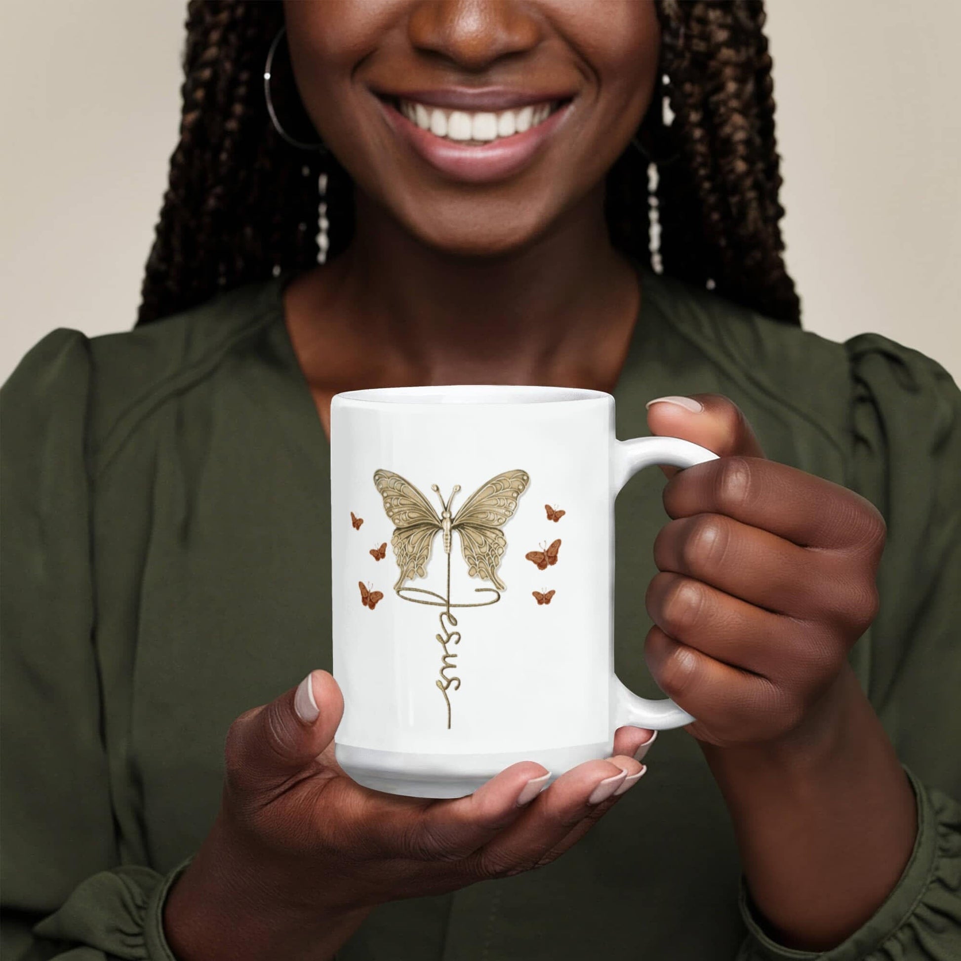 Faith - I Can Do All Things Through Christ - Philippians 4:13 - Ceramic Mug - The Shoppers Outlet