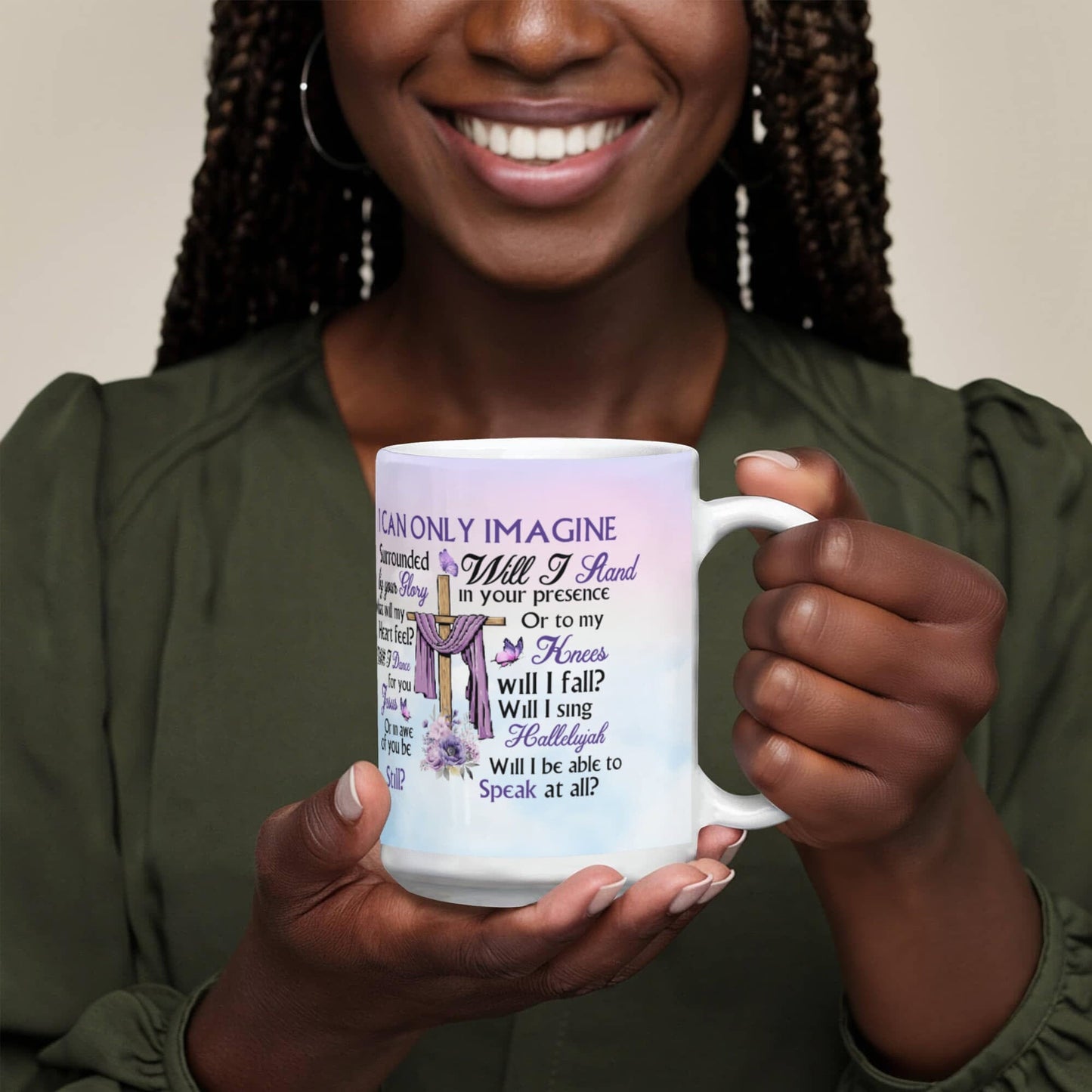 Inspirational - I Can Only Imagine - Ceramic Mug - The Shoppers Outlet