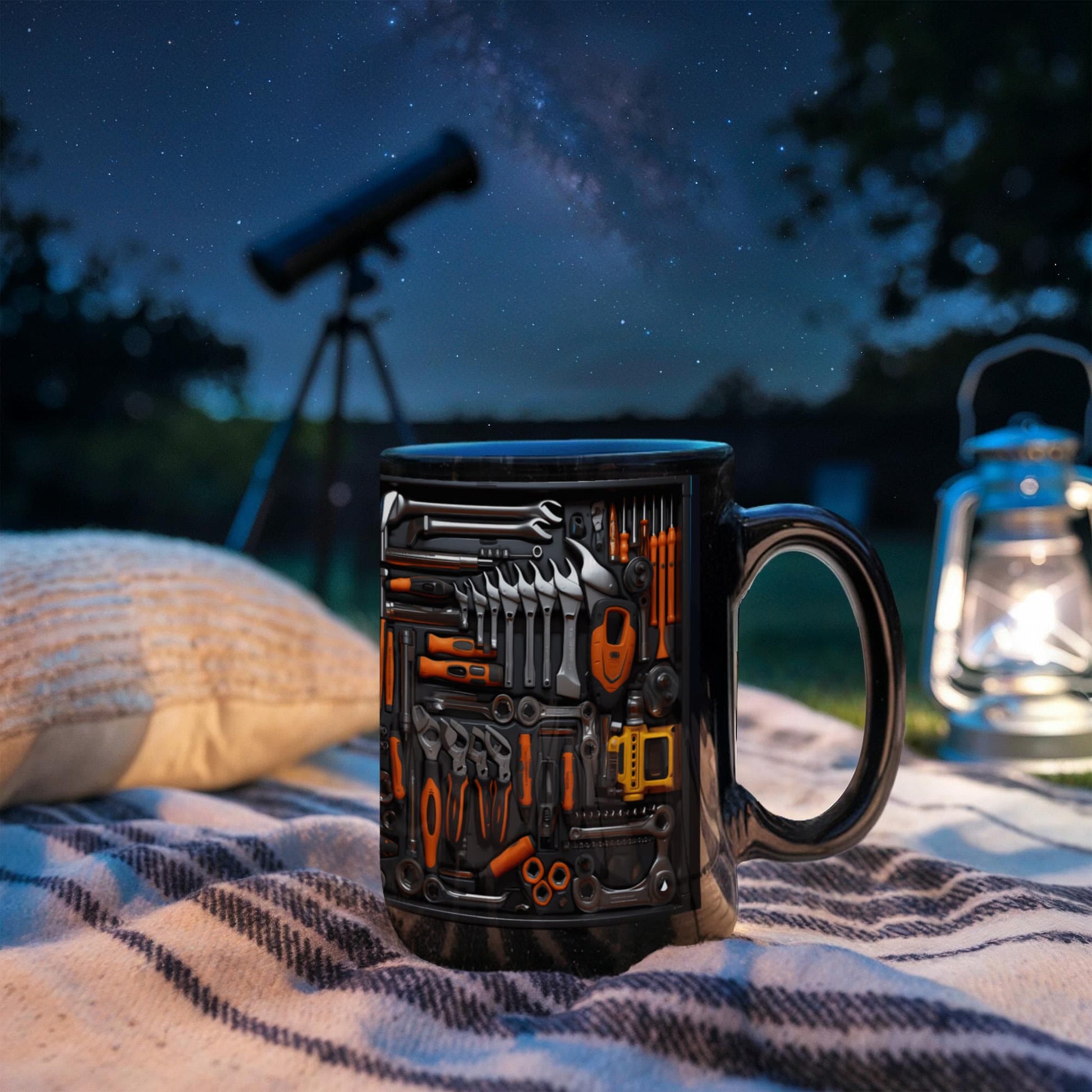 Mechanic Tools - Black Tool Box - Ceramic Mug - The Shoppers Outlet
