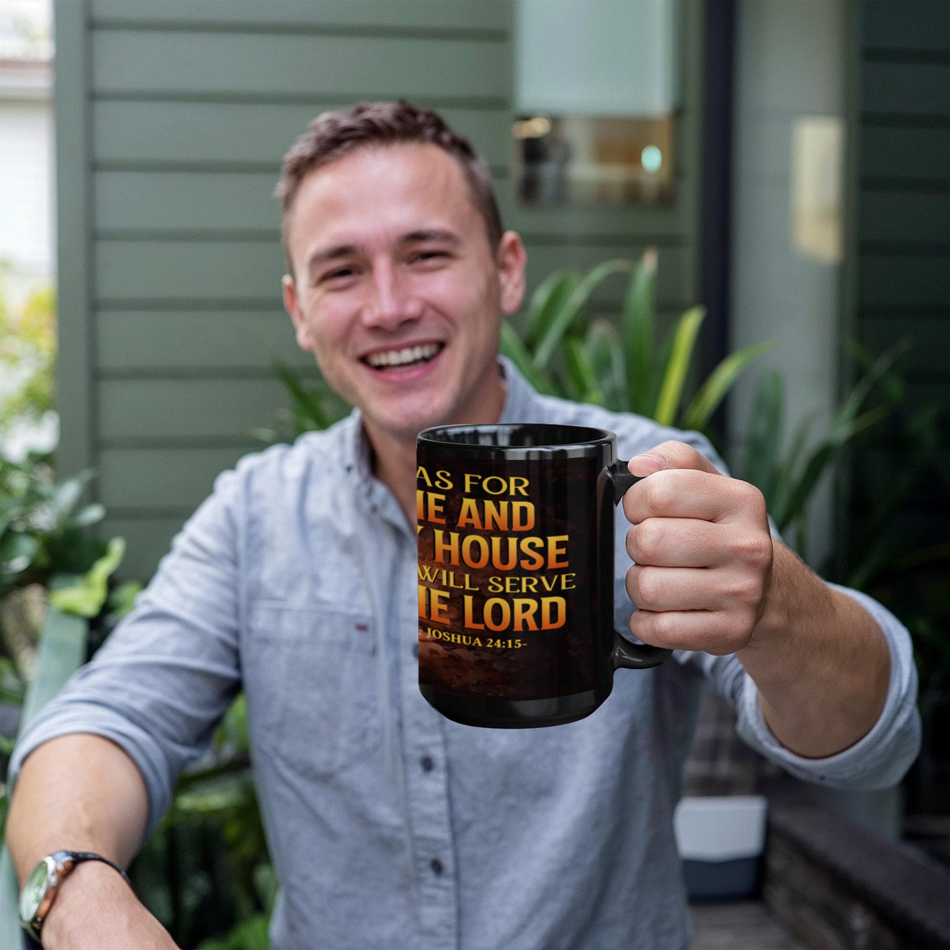 May Your House Always Remember Who It Serve - Joshua 24:15 - The Shoppers Outlet