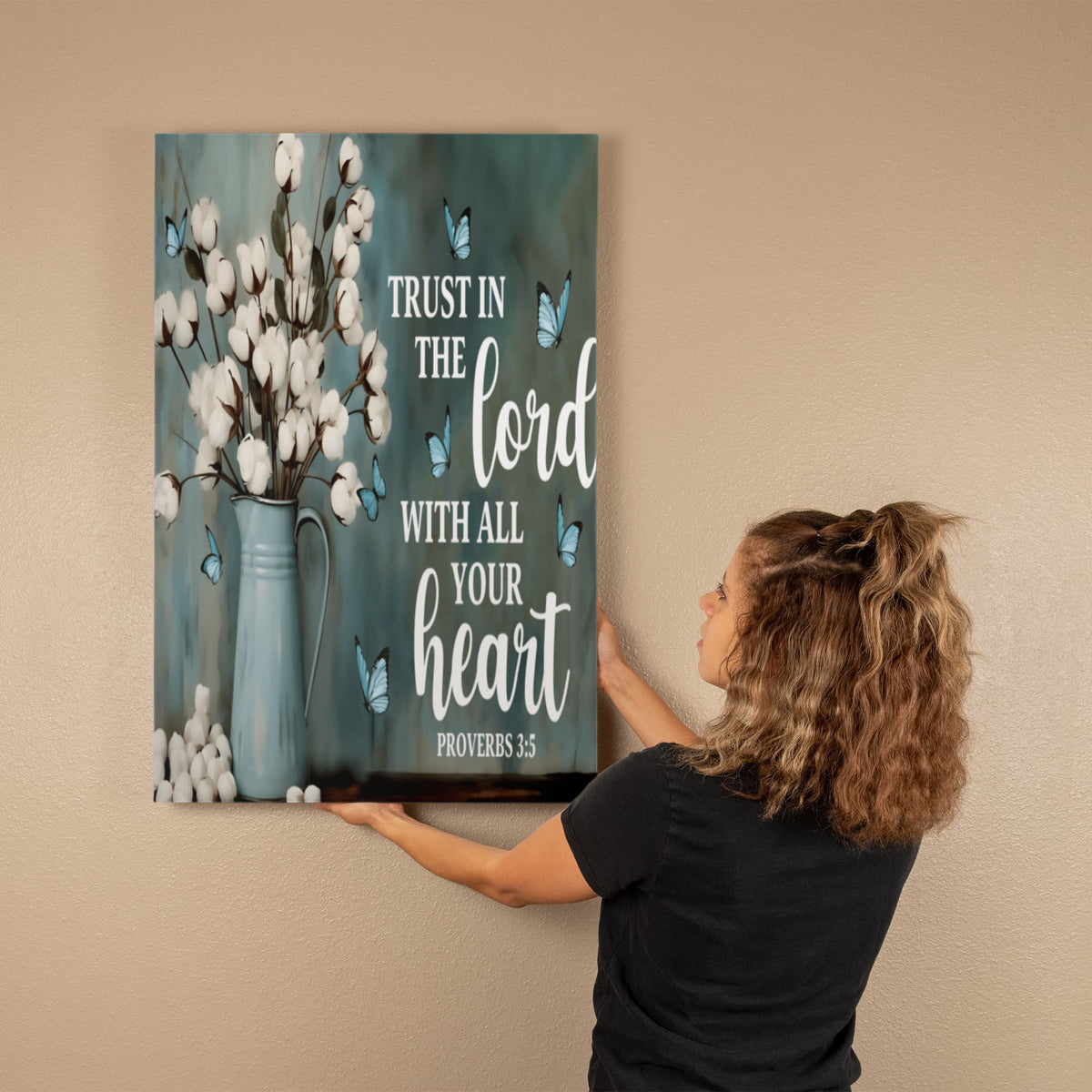 Trust In The Lord With All Your Heart - Proverbs 3:5 - The Shoppers Outlet