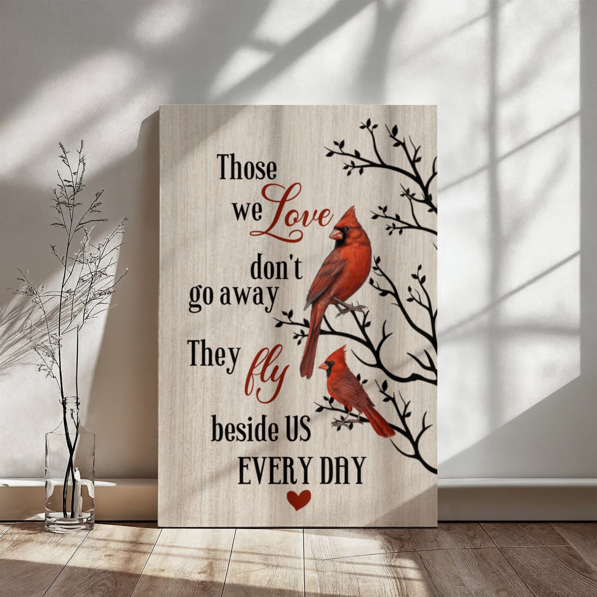 Those We Love Don't Go Away - Gallery Wrapped Canvas Prints - The Shoppers Outlet