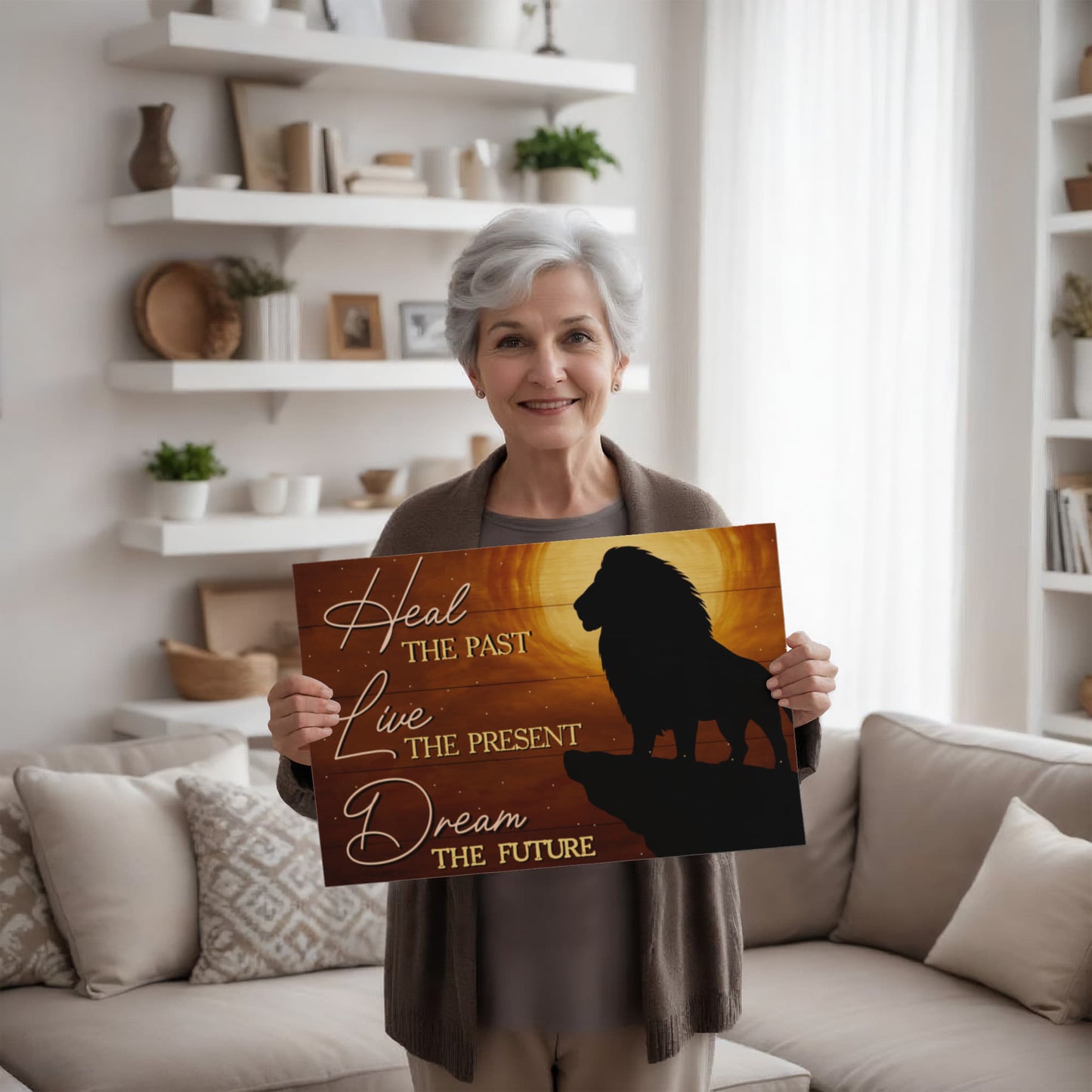 Heal - Live - Dream - Gallery Wrapped Canvas Prints