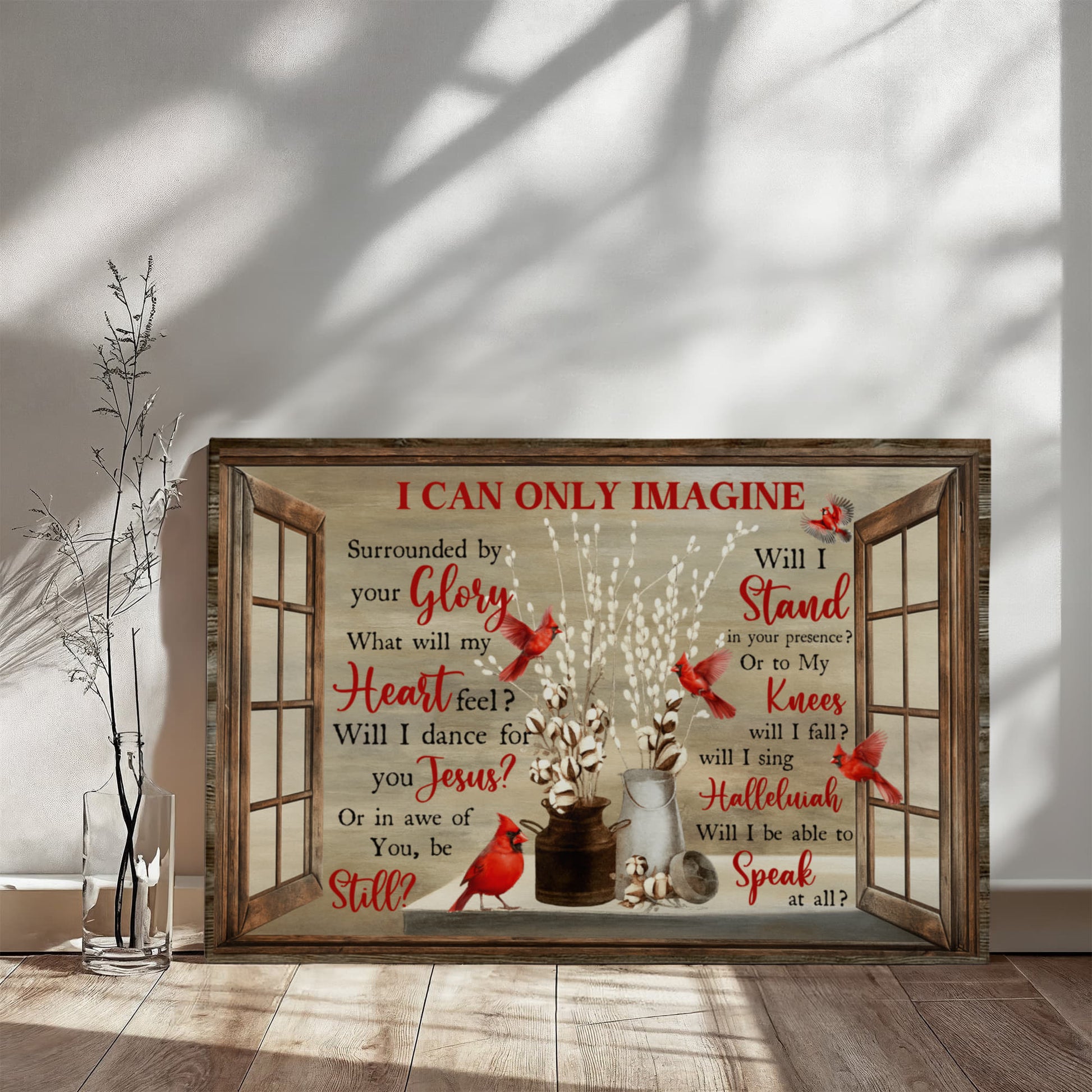 I Can Only Image - Gallery Wrapped Canvas Prints - The Shoppers Outlet