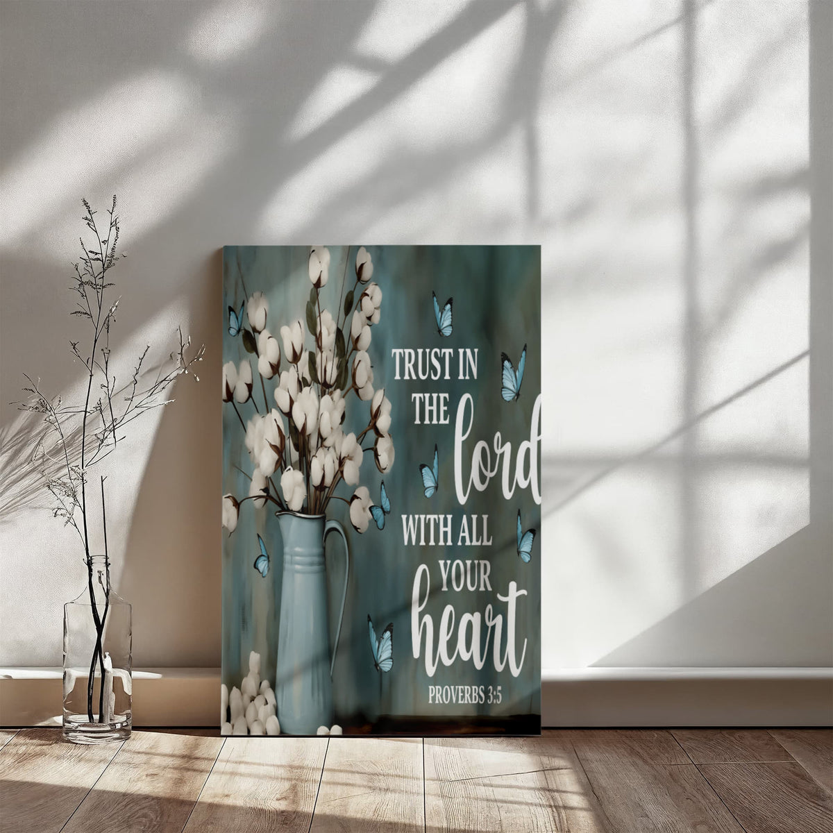 Trust In The Lord With All Your Heart - Proverbs 3:5 - The Shoppers Outlet