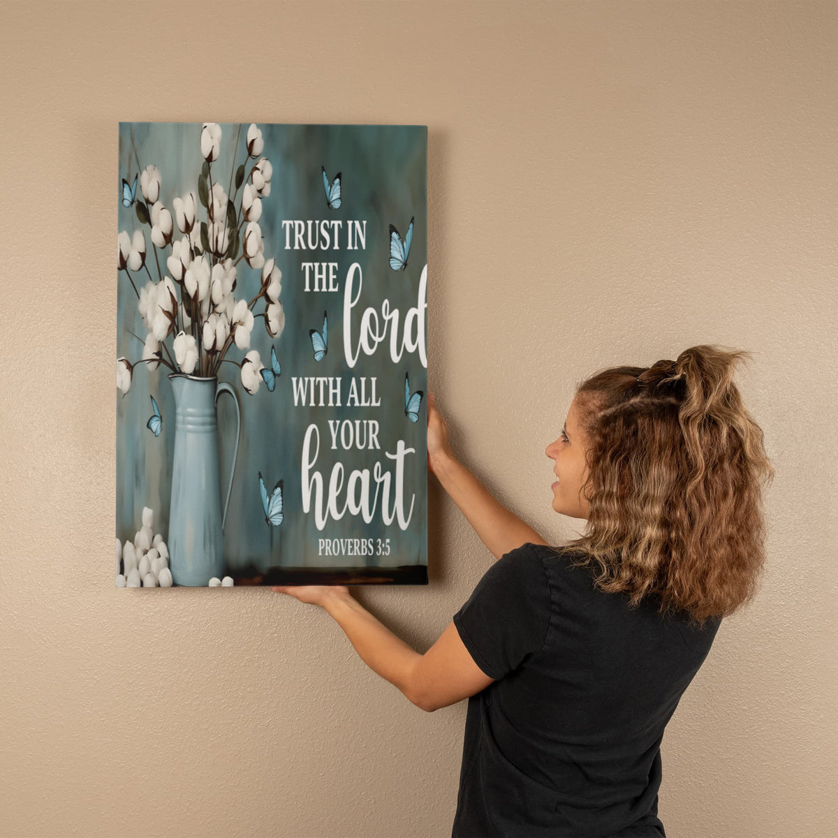 Trust In The Lord With All Your Heart - Proverbs 3:5 - The Shoppers Outlet