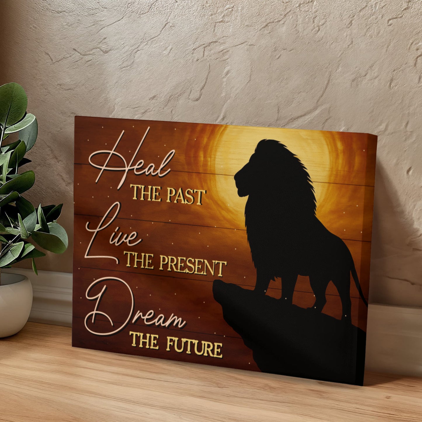 Heal - Live - Dream - Gallery Wrapped Canvas Prints
