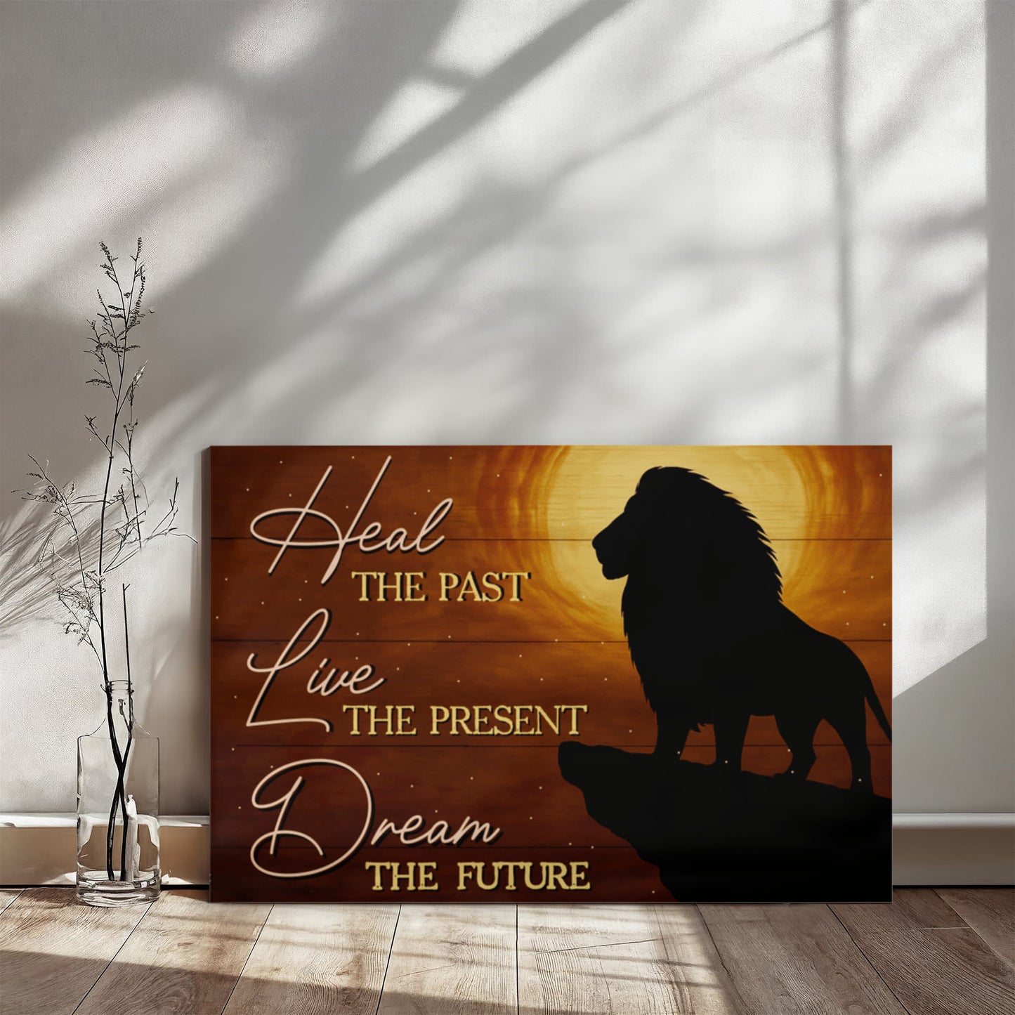Heal - Live - Dream - Gallery Wrapped Canvas Prints