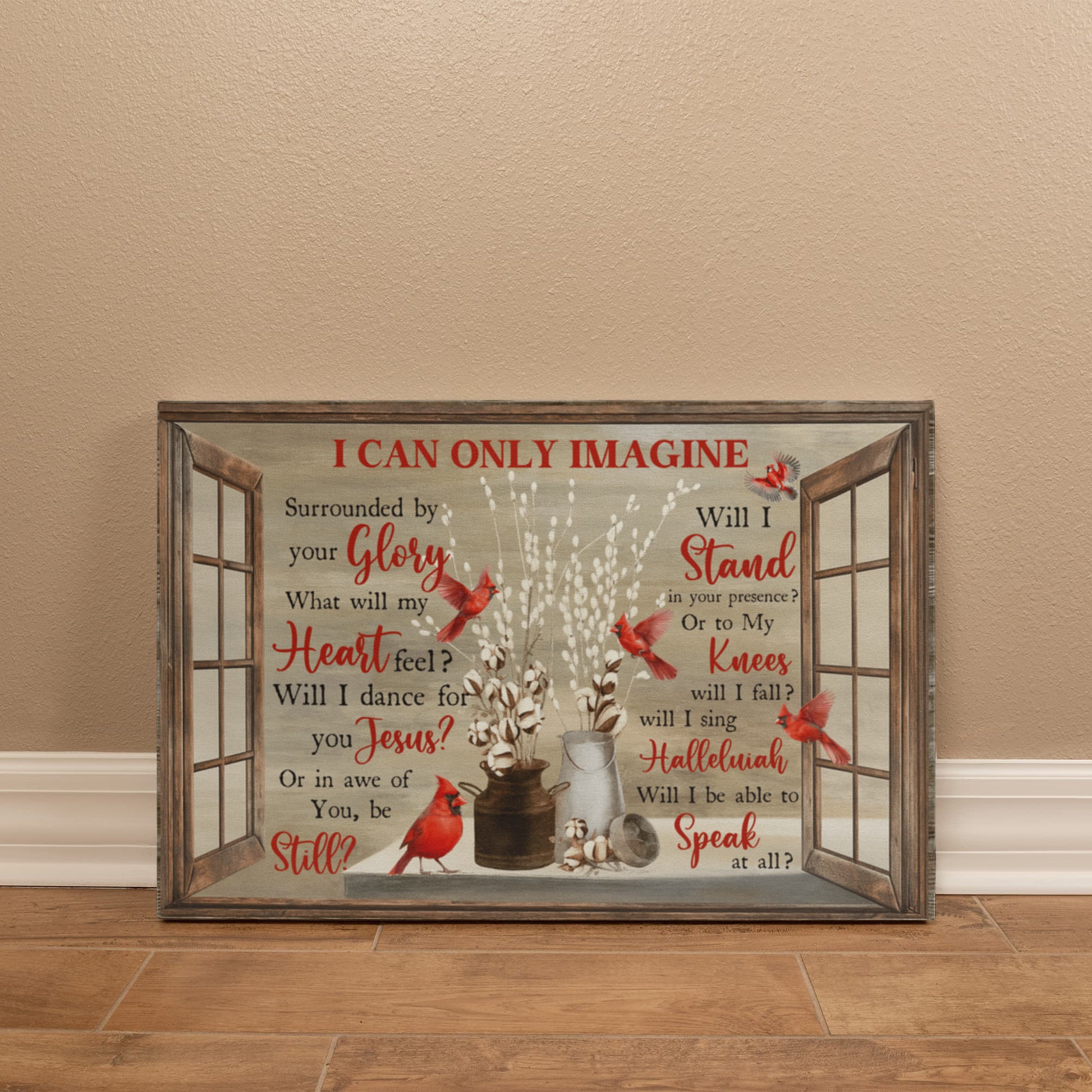 I Can Only Image - Gallery Wrapped Canvas Prints - The Shoppers Outlet
