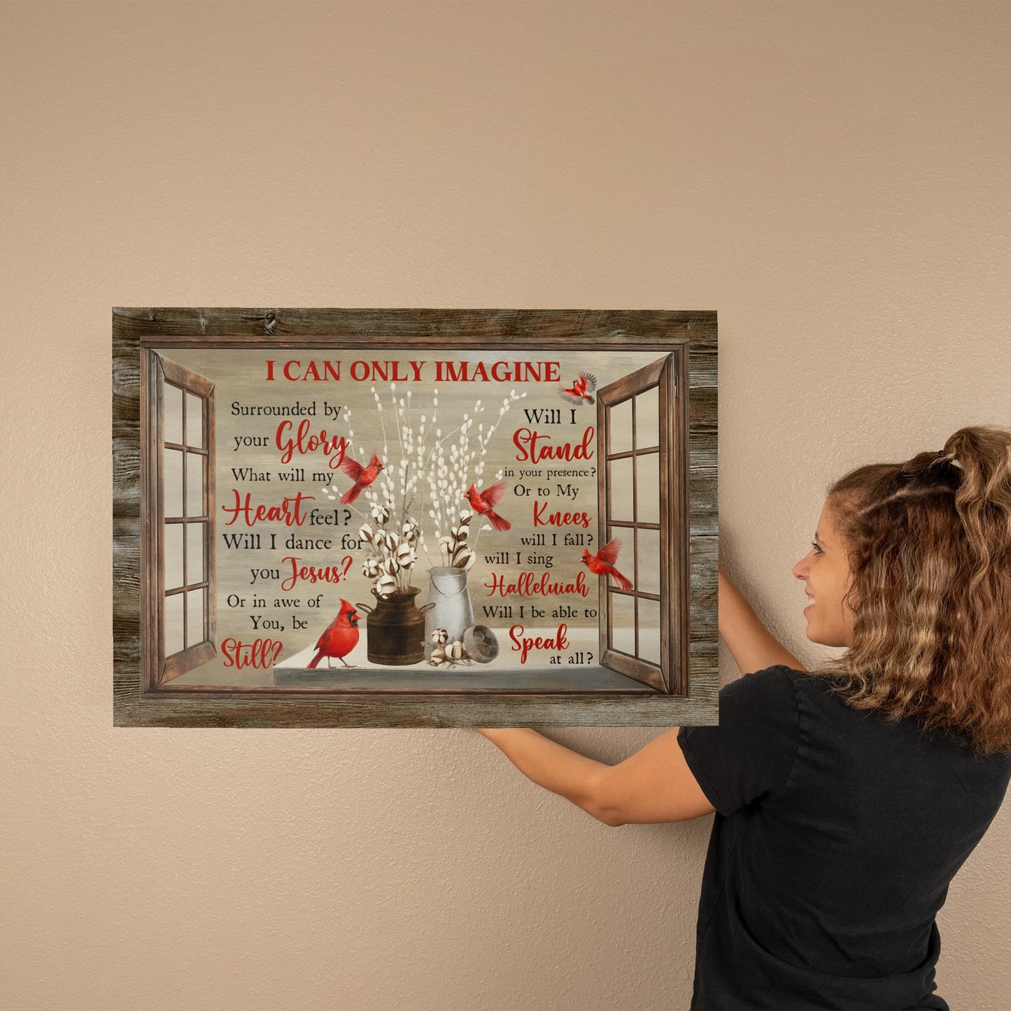 I Can Only Image - Gallery Wrapped Canvas Prints - The Shoppers Outlet
