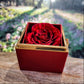 Gift For Mom - Birthday Gift - Mother's Day Gift - I'll Love You Forever - Love Knot Necklace with Rotating Rose Gift Box - The Shoppers Outlet