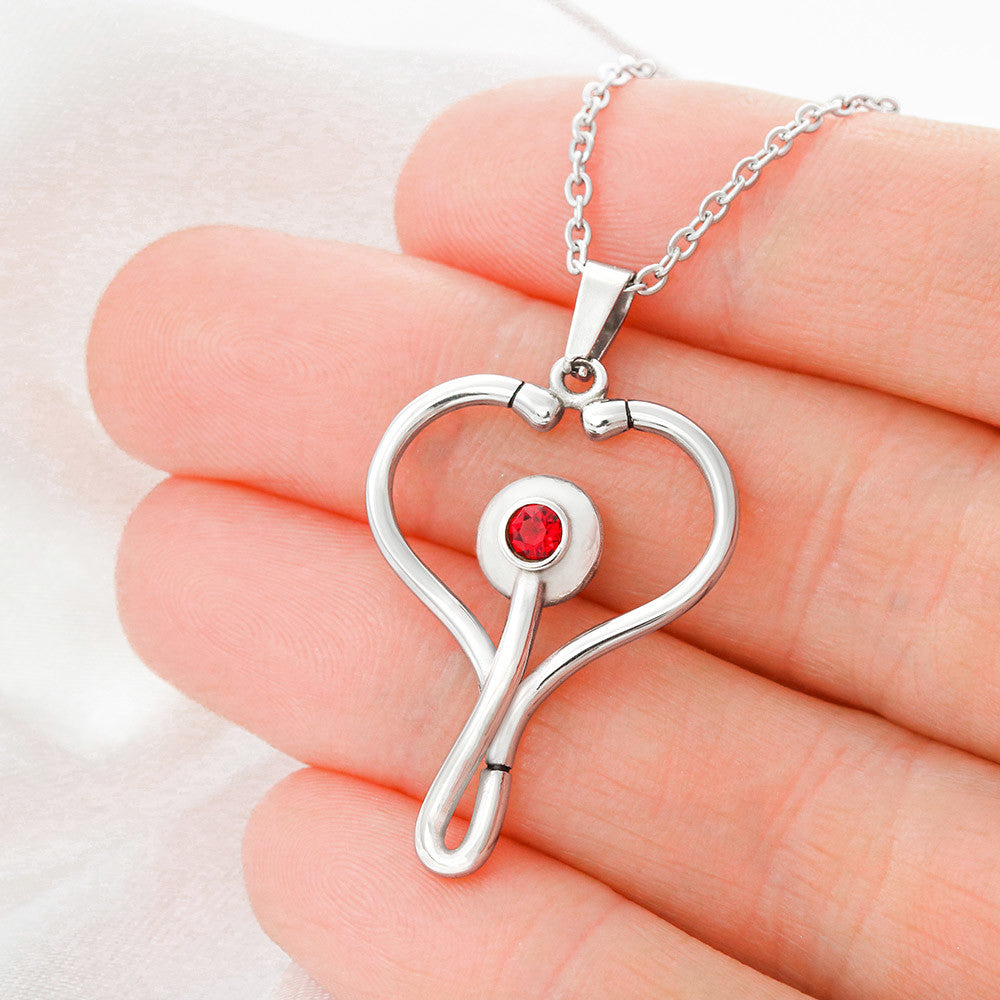 Graduation Gift For Nurse  - Stethoscope Necklace