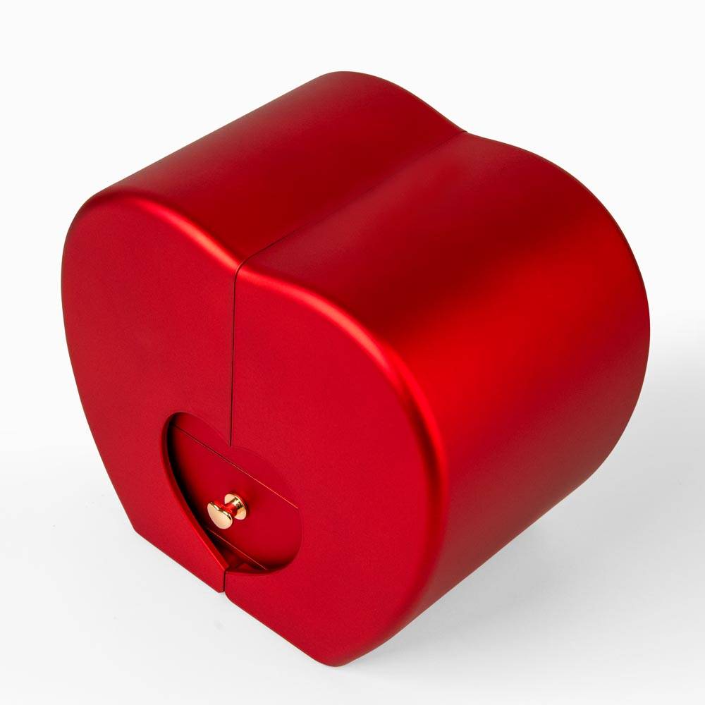 Gift For Wife - When I Tell That I Love You - Alluring Beauty Necklace with Red Heart Rose Box