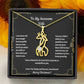 Gift For Wife - I Can Never You Enough - Giraffe Necklace - The Shoppers Outlet