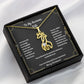 Gift For Wife - I Can Never You Enough - Giraffe Necklace - The Shoppers Outlet