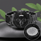 Husband - Never Forget That I Love You - Engraved Black Chronograph Watch - The Shoppers Outlet
