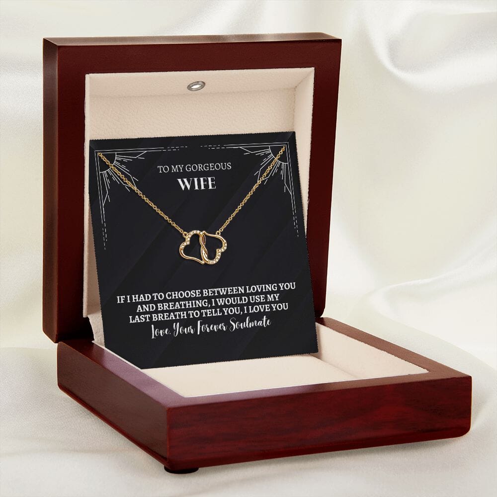 Wife - I Love You - Everlasting Love Necklace - The Shoppers Outlet