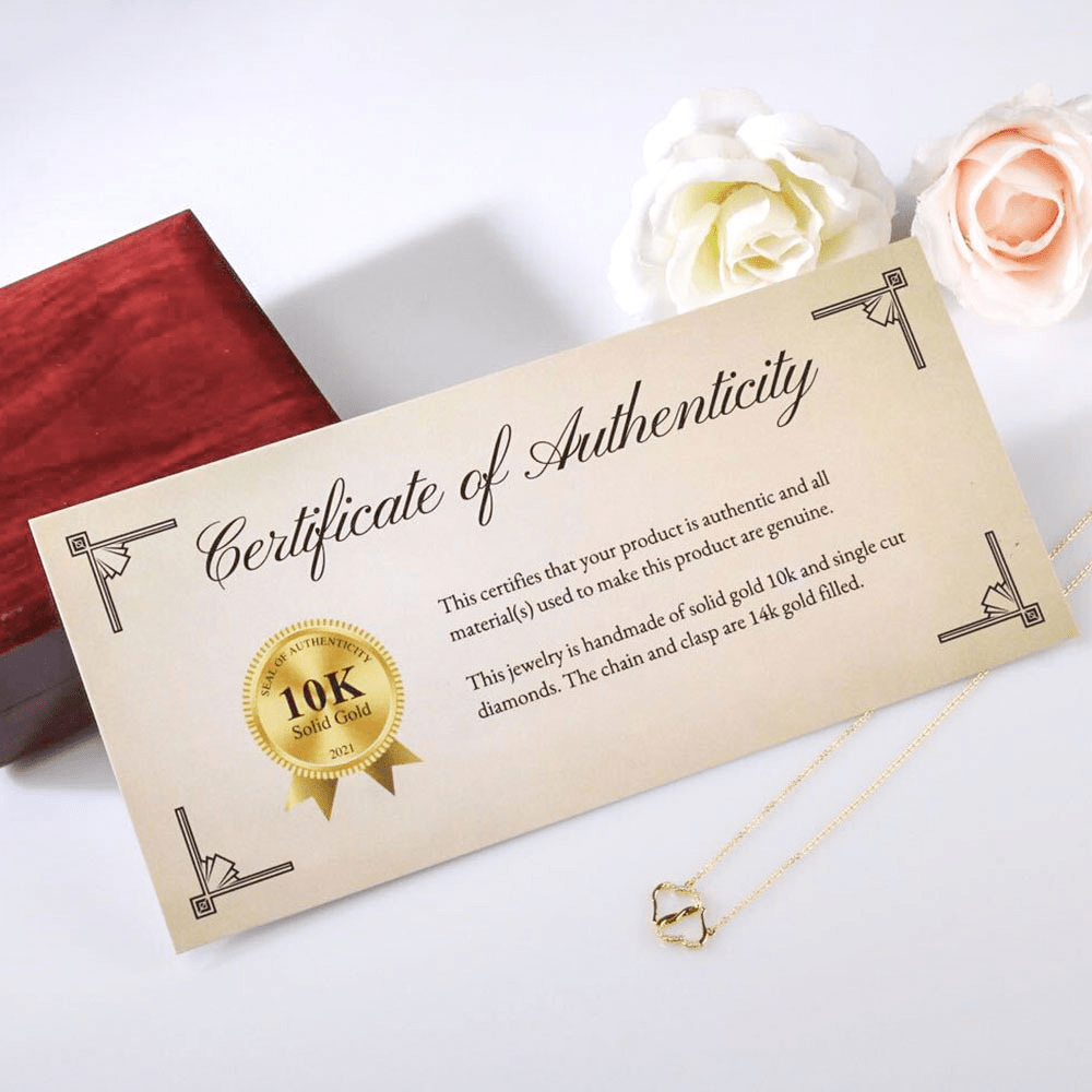 Wife - If I Had To Choose - Happy Anniversary - Everlasting Love Necklace - The Shoppers Outlet