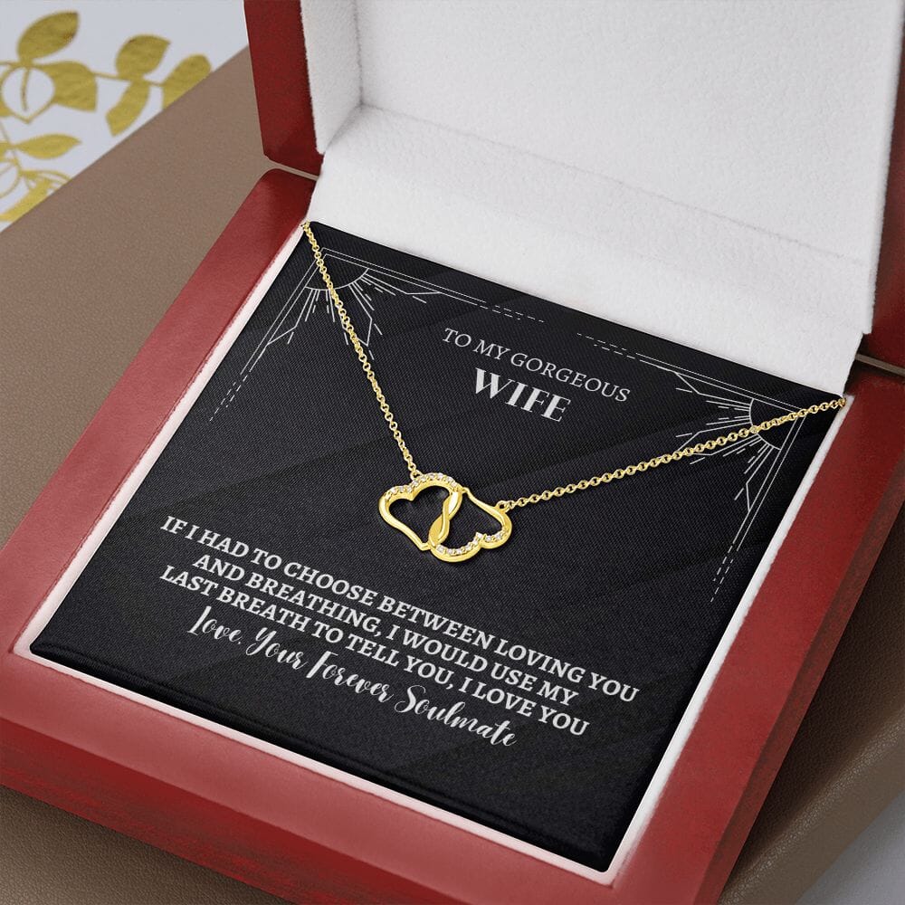 Wife - I Love You - Everlasting Love Necklace - The Shoppers Outlet