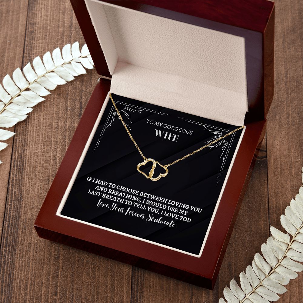 Wife - I Love You - Everlasting Love Necklace - The Shoppers Outlet