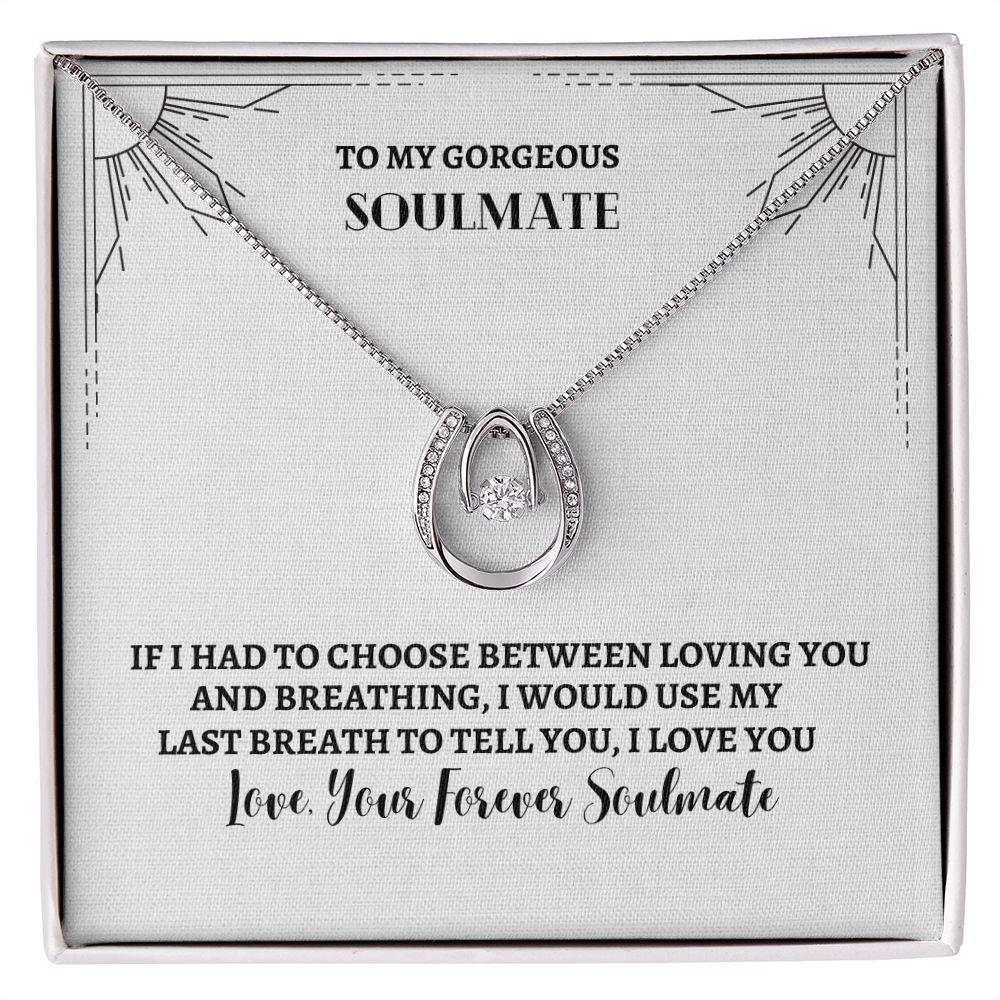 Soulmate - I Love You - Luck In Love Necklace - The Shoppers Outlet