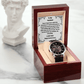Husband - Never Forget That I Love You - Men's Openwork Watch - The Shoppers Outlet