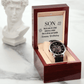 Son - You're One Of A Kind - Happy Birthday - Men's Openwork Watch - The Shoppers Outlet