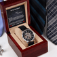 Husband - I Made The Right Choice - Happy Anniversary - Openwork Watch - The Shoppers Outlet