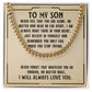 Son - Never Feel That You Are Alone - Cuban Link Chain - The Shoppers Outlet