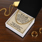 Gift For Son - Never Feel That You Are Alone - Cuban Link Chain Necklaces - The Shoppers Outlet