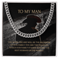Husband - Our Backbone - Cuban Link Chain Necklaces - The Shoppers Outlet