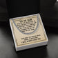 Gift For Son - Never Feel That You Are Alone - Cuban Link Chain Necklaces - The Shoppers Outlet